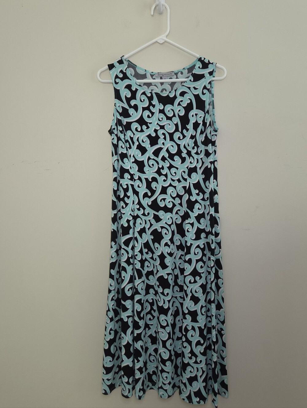 Women's Danny and Nicole Midi Length Sleeveless Dress Sz 10